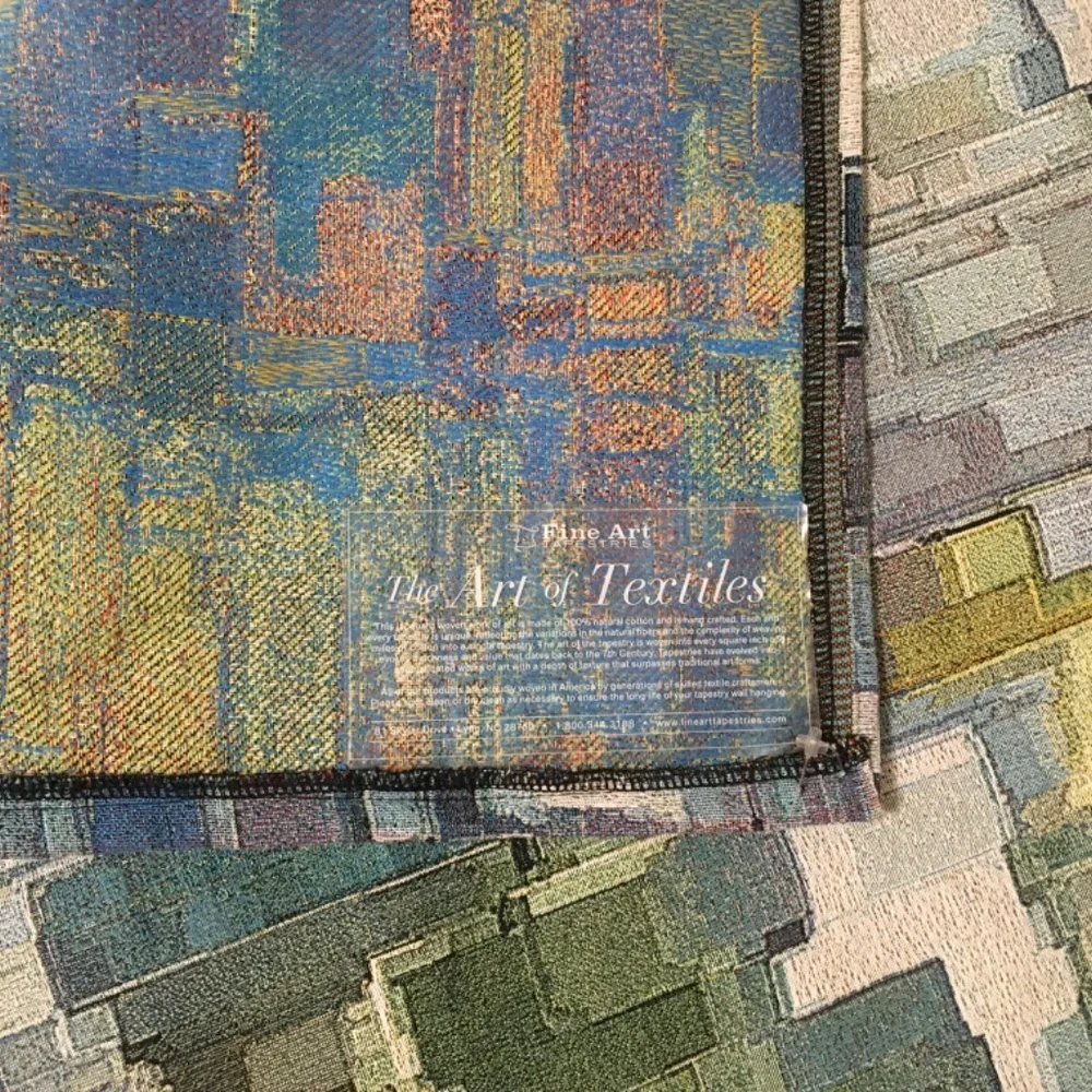 NWOT GLACIER BAY III Contemporary Tapestry Wall Hanging